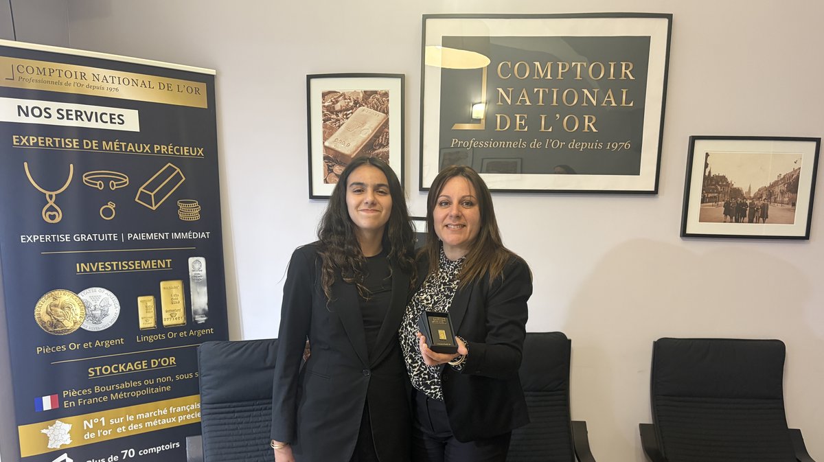 Comptoir national de l'or lingotin