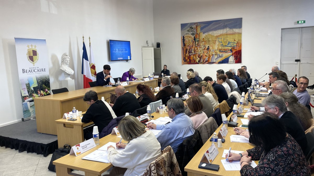 Conseil municipal 27 mars 2026 à Beaucaire (Photo Anthony Maurin)