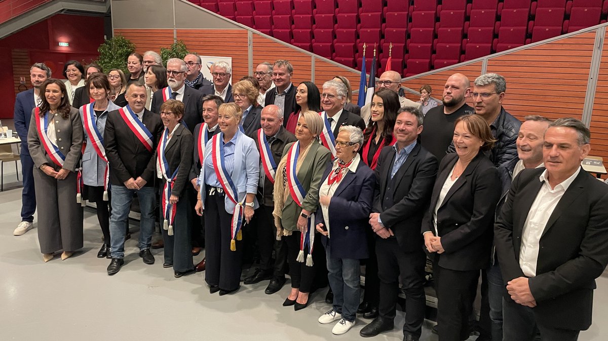 Conseil municipal d'installation de la municipalité de Paulette Gougeon à Lunel en mars 2026 (Photo Anthony Maurin)