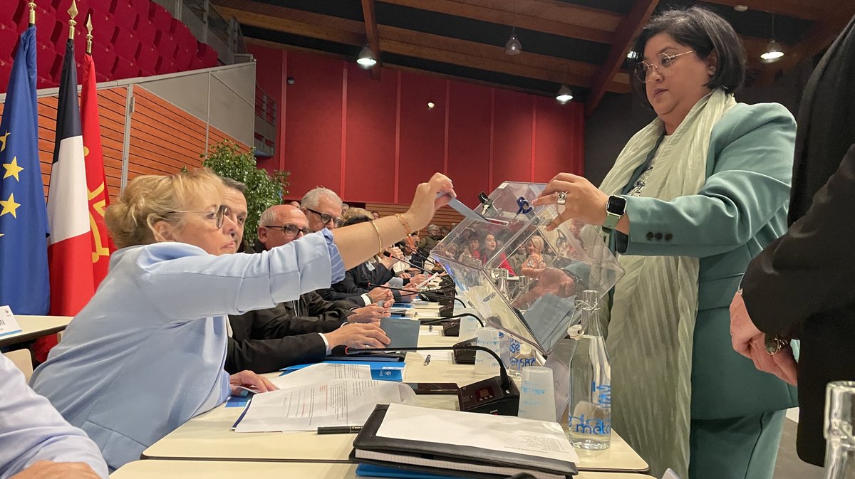 Conseil municipal d'installation de la municipalité de Paulette Gougeon à Lunel en mars 2026 (Photo Anthony Maurin)