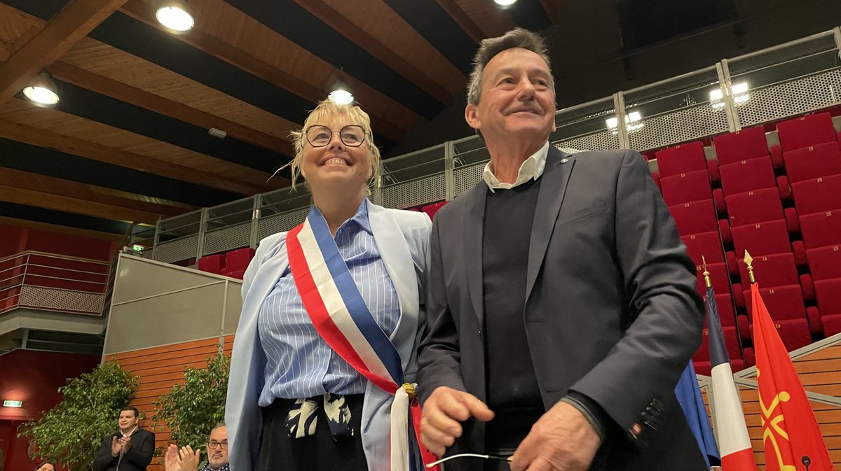 Conseil municipal d'installation de la municipalité de Paulette Gougeon à Lunel en mars 2026 (Photo Anthony Maurin)