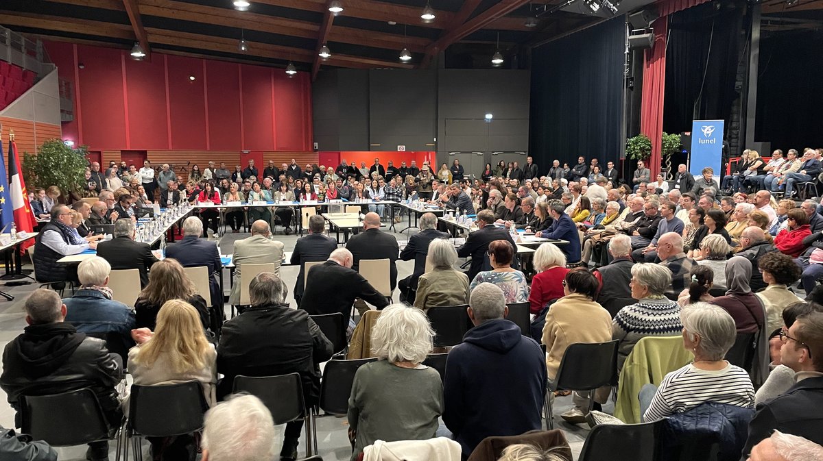 Conseil municipal d'installation de la municipalité de Paulette Gougeon à Lunel en mars 2026 (Photo Anthony Maurin)