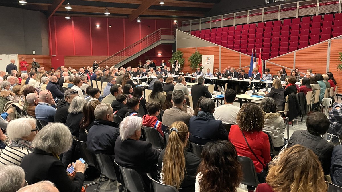 Conseil municipal d'installation de la municipalité de Paulette Gougeon à Lunel en mars 2026 (Photo Anthony Maurin)