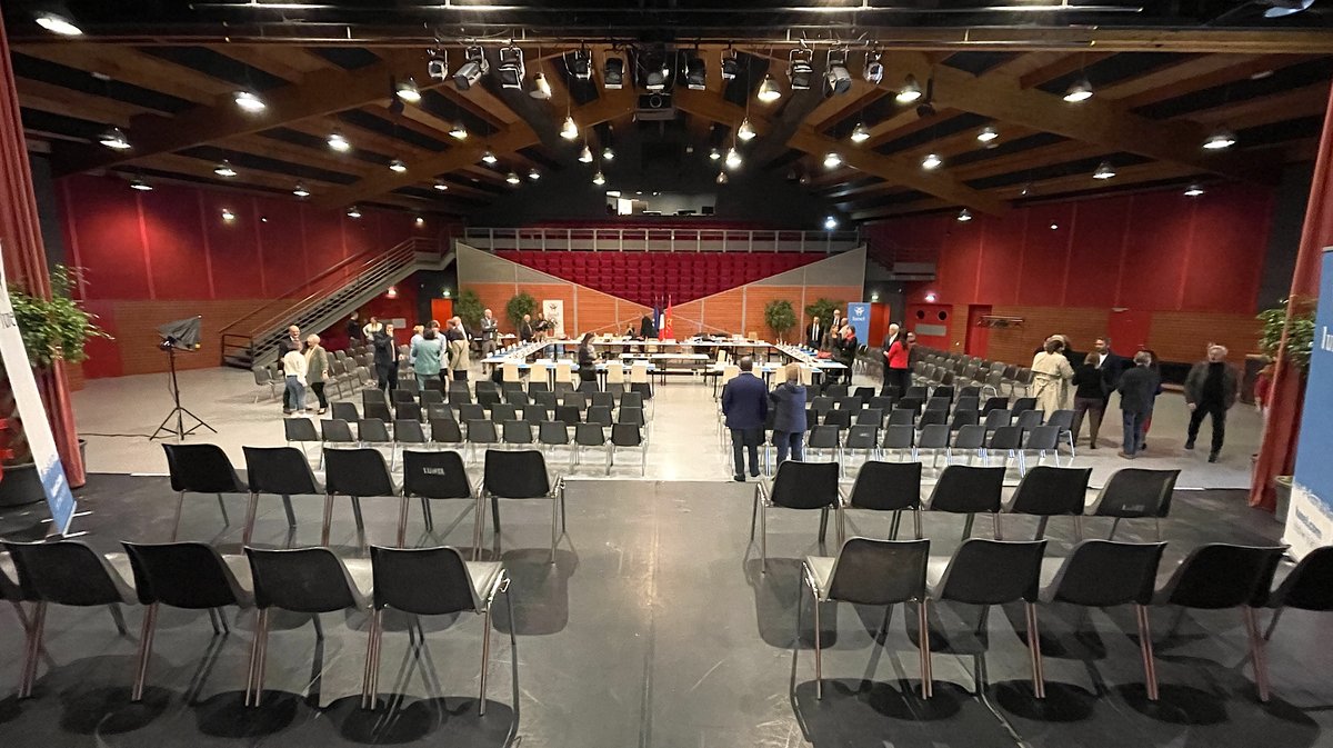 Conseil municipal d'installation de la municipalité de Paulette Gougeon à Lunel en mars 2026 (Photo Anthony Maurin)