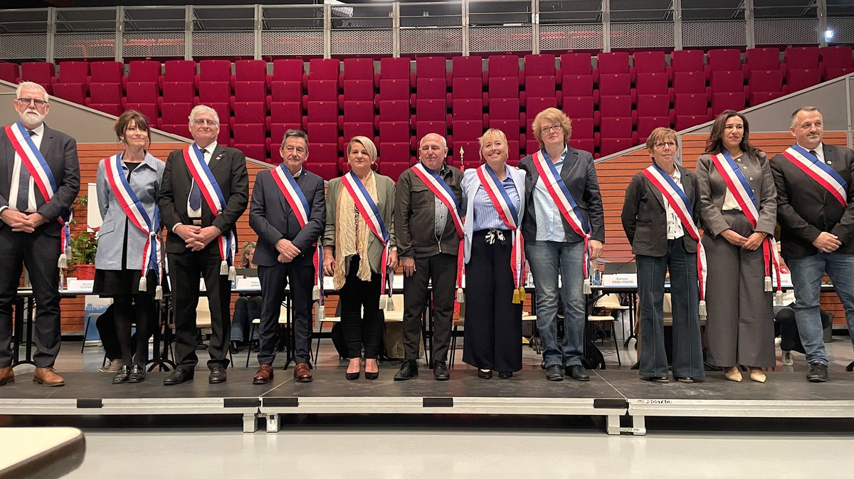 Conseil municipal d'installation de la municipalité de Paulette Gougeon à Lunel en mars 2026 (Photo Anthony Maurin)