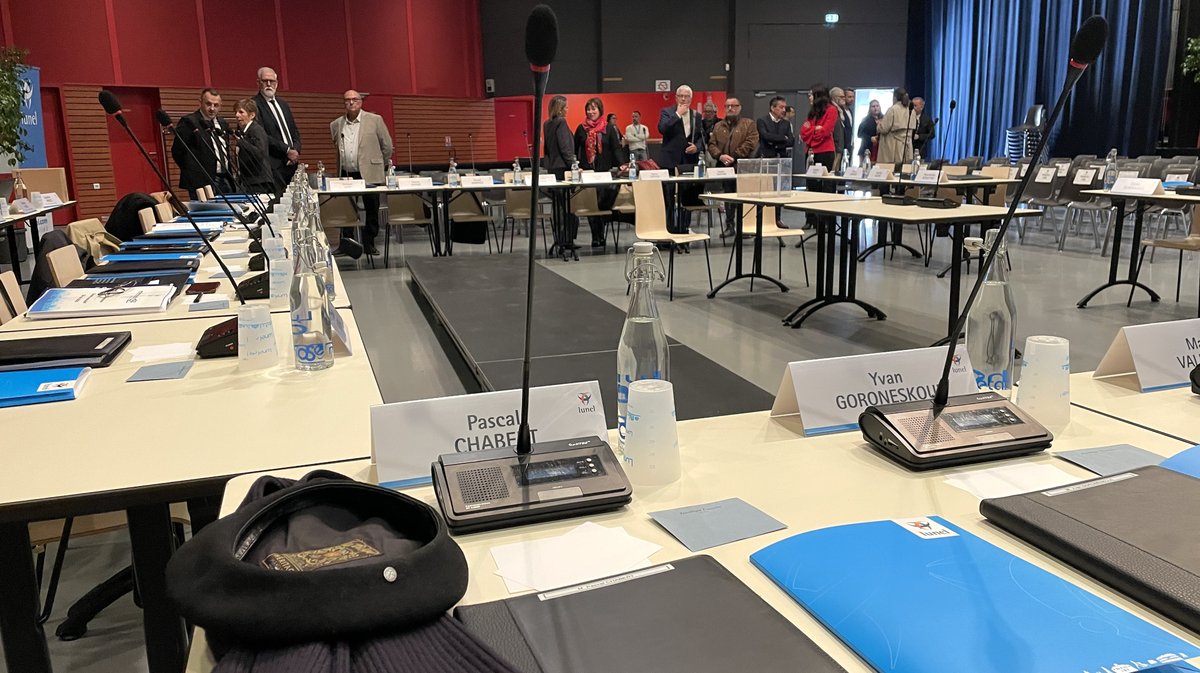 Conseil municipal d'installation de la municipalité de Paulette Gougeon à Lunel en mars 2026 (Photo Anthony Maurin)