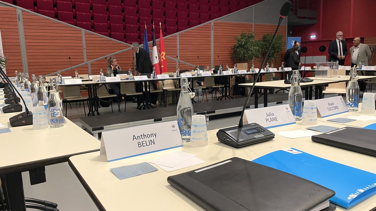 Conseil municipal d'installation de la municipalité de Paulette Gougeon à Lunel en mars 2026 (Photo Anthony Maurin)