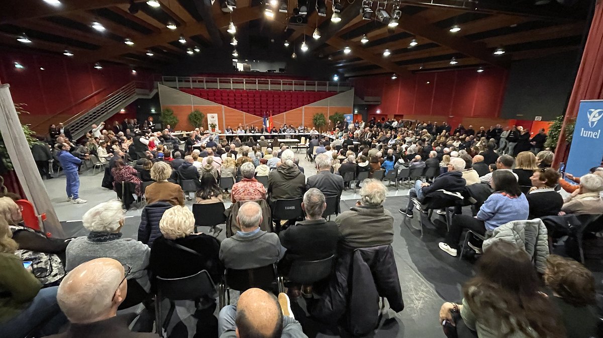Conseil municipal d'installation de la municipalité de Paulette Gougeon à Lunel en mars 2026 (Photo Anthony Maurin)