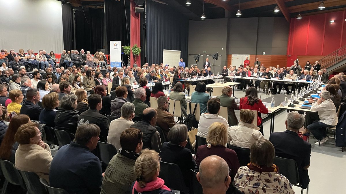 Conseil municipal d'installation de la municipalité de Paulette Gougeon à Lunel en mars 2026 (Photo Anthony Maurin)