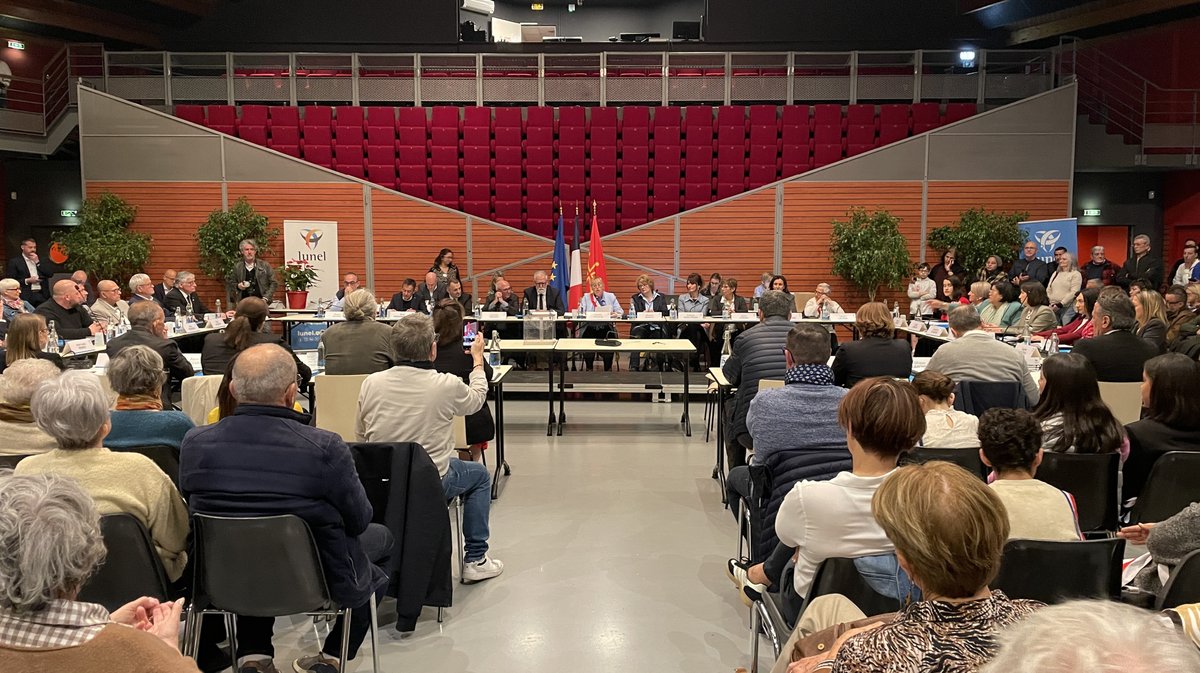 Conseil municipal d'installation de la municipalité de Paulette Gougeon à Lunel en mars 2026 (Photo Anthony Maurin)