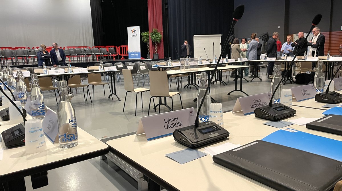 Conseil municipal d'installation de la municipalité de Paulette Gougeon à Lunel en mars 2026 (Photo Anthony Maurin)