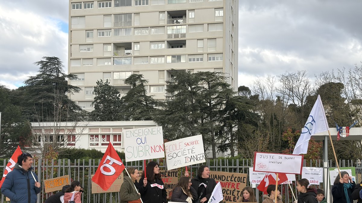 Grève école Jules Ferry
