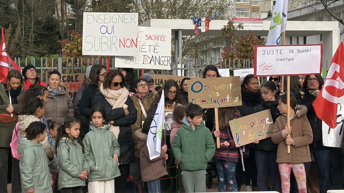 Grève école Jules Ferry