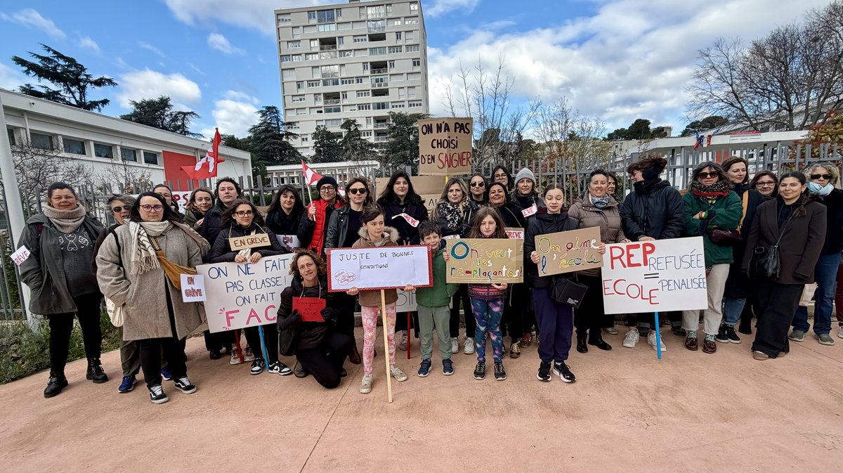 Grève école Jules Ferry