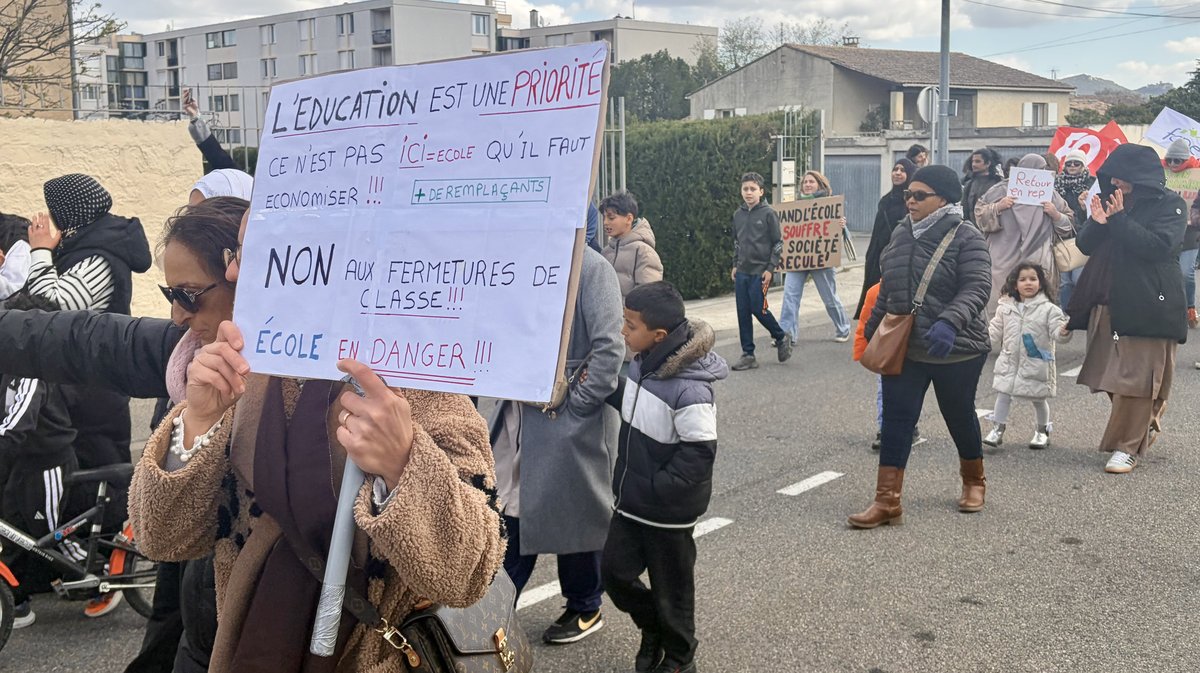 Manifestation Éducation Nationale