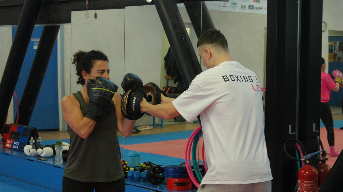 stage boxe féminin Laroudie