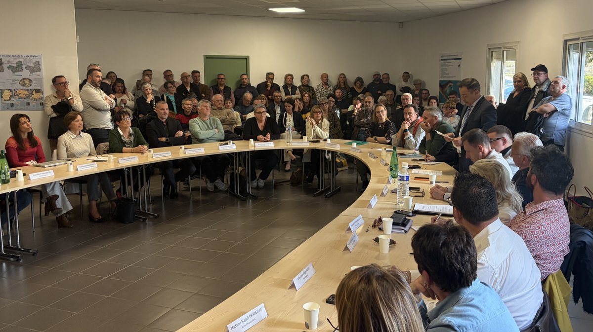 Ce mercredi soir, lors du conseil communautaire d'installation