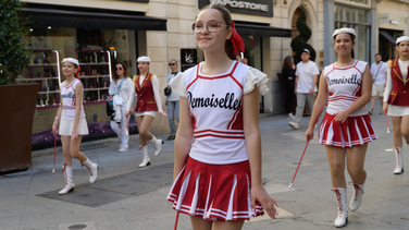 Défilé de majorettes