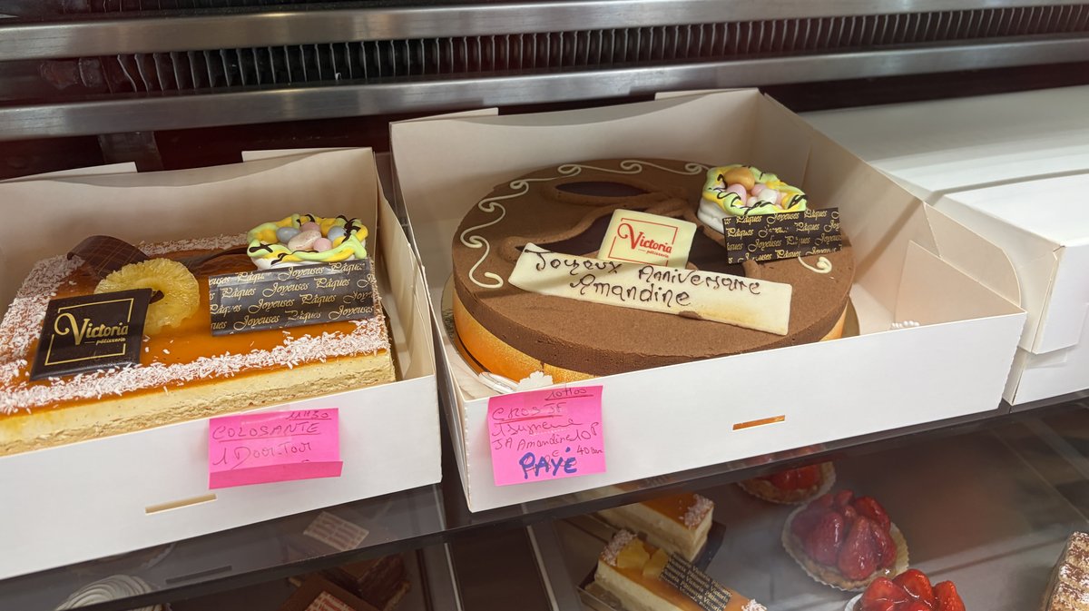 pâtisserie Victoria Bruno Pâques