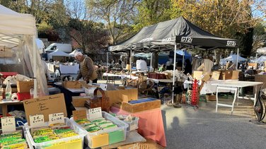 BARJAC La 104ᵉ foire aux antiquités et à la brocante