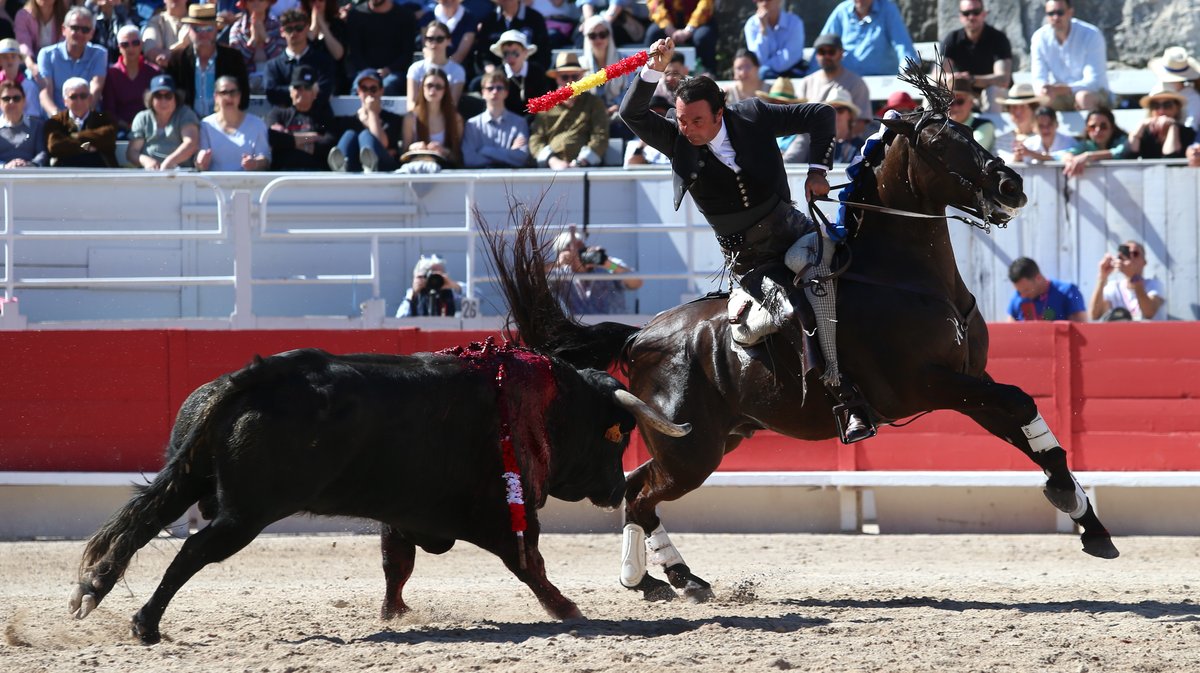 Corrida de Passanha pour Andy Cartagena, Léa Vicens et Guillermo Hermoso de Mendoza (Photo Anthony Maurin)