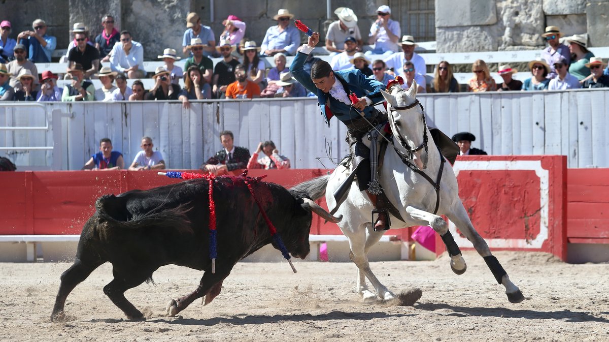 Corrida de Passanha pour Andy Cartagena, Léa Vicens et Guillermo Hermoso de Mendoza (Photo Anthony Maurin)