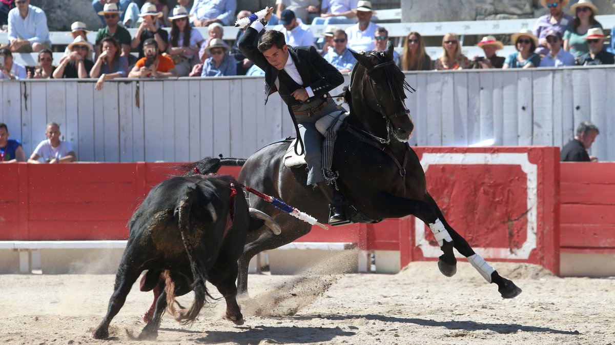 Corrida de Passanha pour Andy Cartagena, Léa Vicens et Guillermo Hermoso de Mendoza (Photo Anthony Maurin)