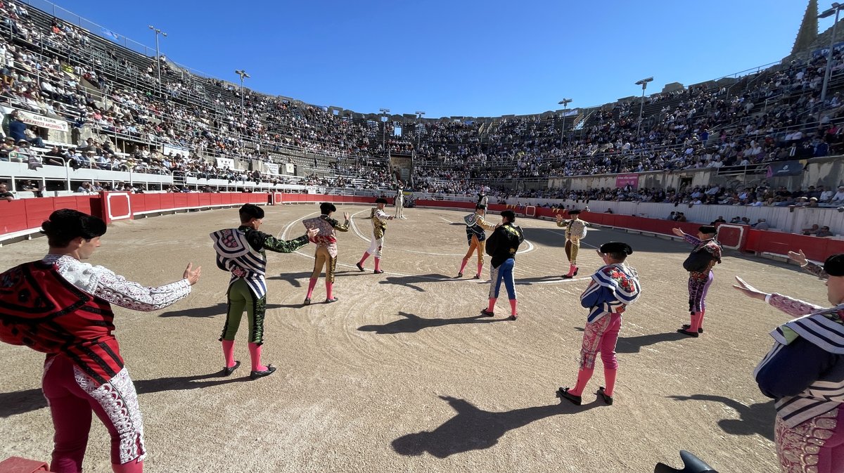 Corrida de Murteira Grave pour Manuel Escribano, Jesus Enrique Colombo et El Rafi (Photo Anthony Maurin)