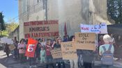 GARD manifestation et grève d’une école contre la fermeture de 62 classes