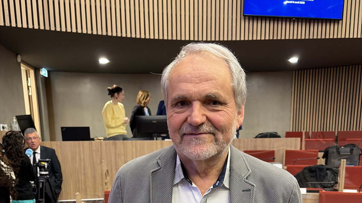 Michel Verdier, maire de Saint-Cômes