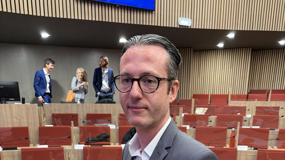 David-Alexandre Roux, maire de Manduel