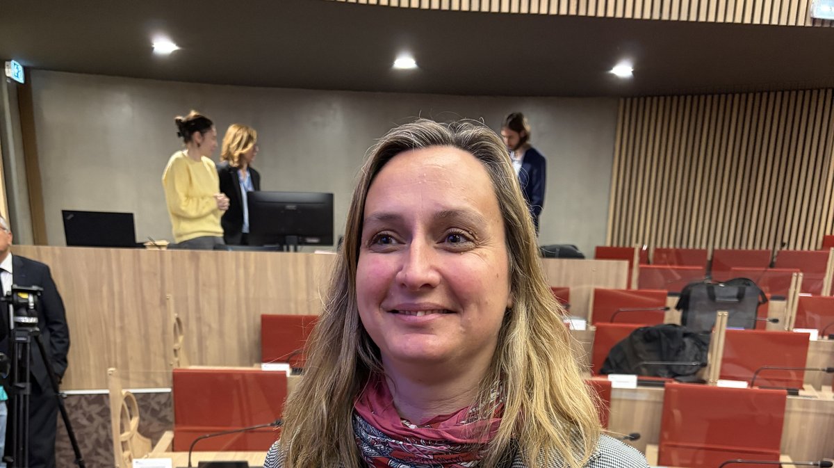 La nouvelle maire de Bernis, Fidéline Sébileau