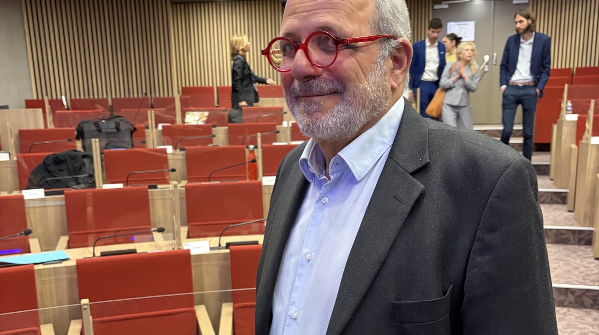 Gilles Gadille, maire de Cabrières