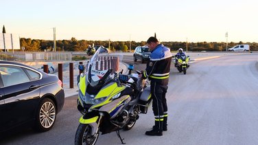 contrôle routier police