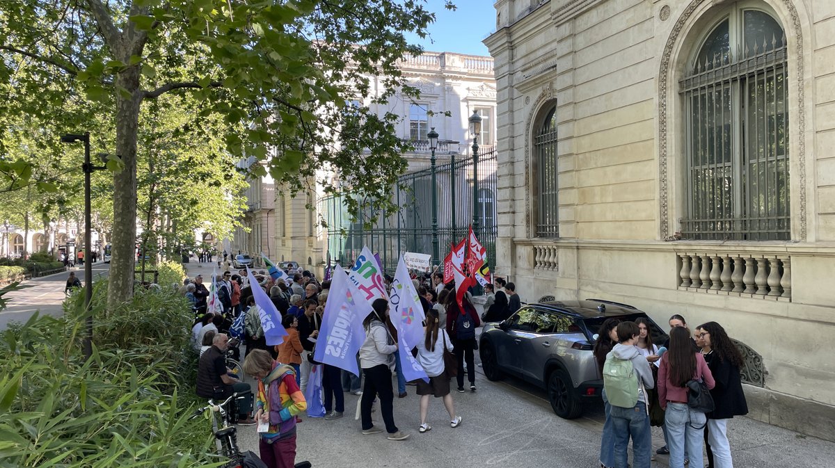 Soutien à Saïda Karim (Photo Anthony Maurin)