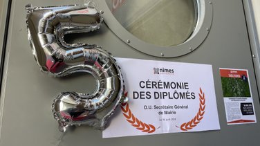 Diplôme universitaire de secrétaire général de mairie à Nîmes Université (Photo Anthony Maurin)