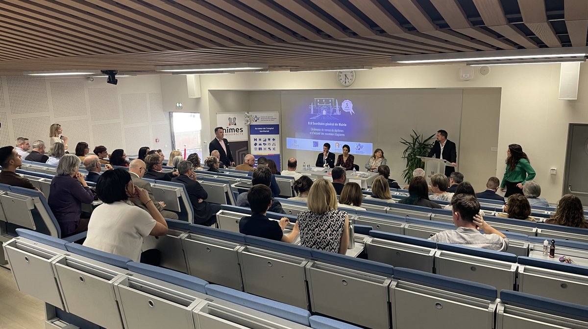 Diplôme universitaire de secrétaire général de mairie à Nîmes Université (Photo Anthony Maurin)