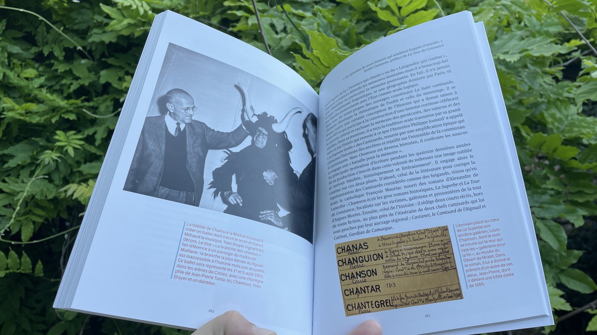 Résister ! sur André Chamson aux éditions Alcide (Photo Anthony Maurin)