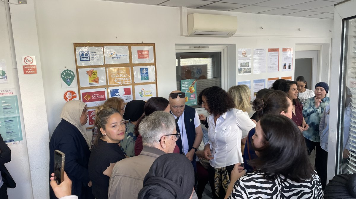 Le réseau France services s'agrandit à Nîmes avec l'association la Pléiade du Mas de Mingue qui accueille la nouvelle structure (Photo Anthony Maurin)