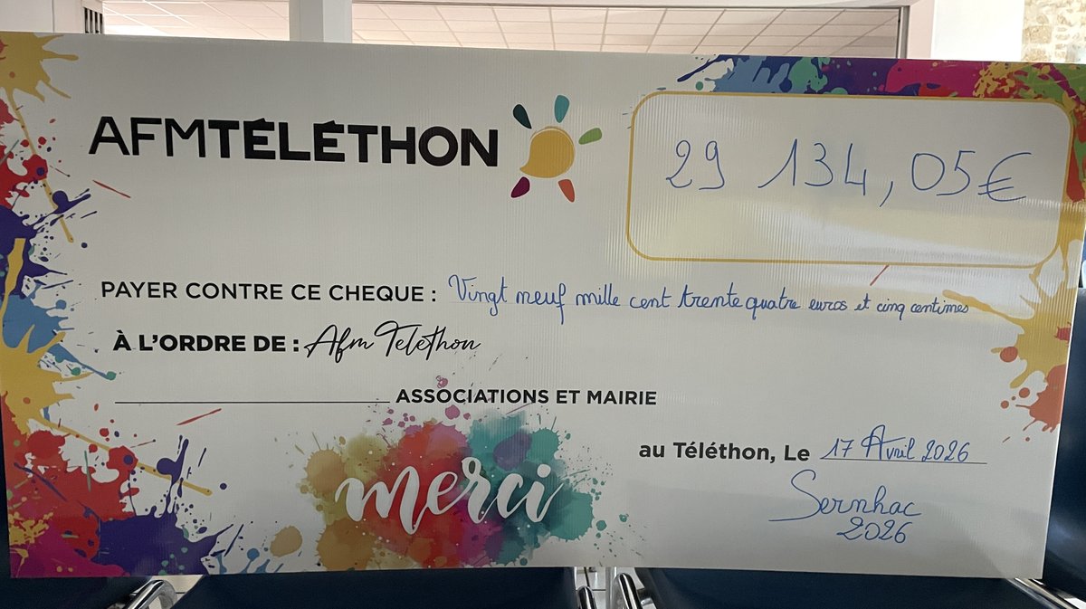 Téléthon 2026 (Photo Anthony Maurin)