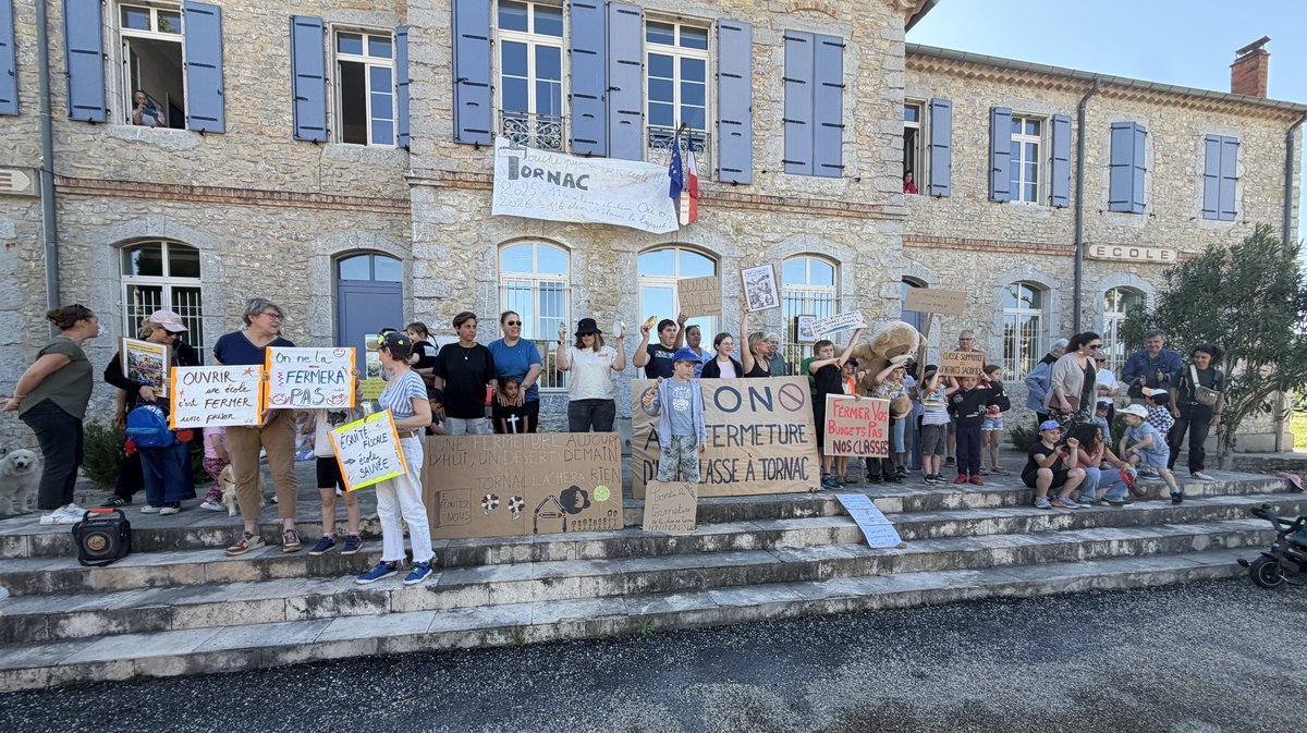 école de Tornac fermeture de classe