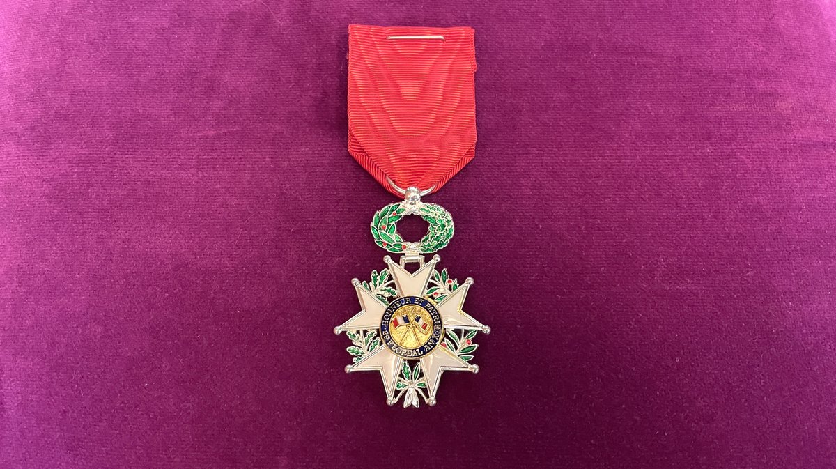 Martine Gayraud Chevalier de la Légion d'honneur (Photo Anthony Maurin)