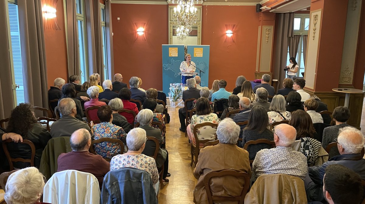 Martine Gayraud Chevalier de la Légion d'honneur (Photo Anthony Maurin)