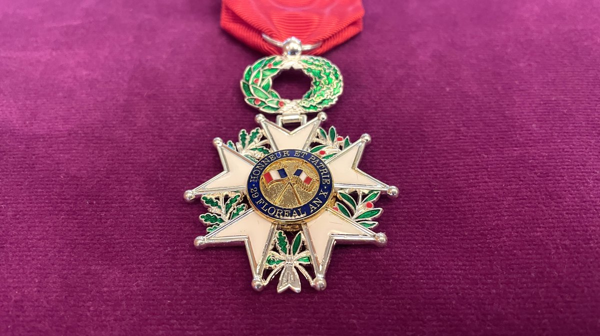 Martine Gayraud Chevalier de la Légion d'honneur (Photo Anthony Maurin)