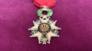 Martine Gayraud Chevalier de la Légion d'honneur (Photo Anthony Maurin)