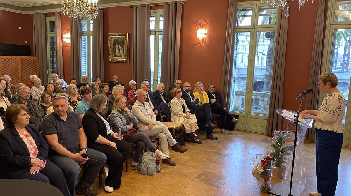 Martine Gayraud Chevalier de la Légion d'honneur (Photo Anthony Maurin)