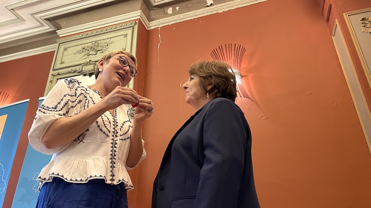 Martine Gayraud Chevalier de la Légion d'honneur (Photo Anthony Maurin)