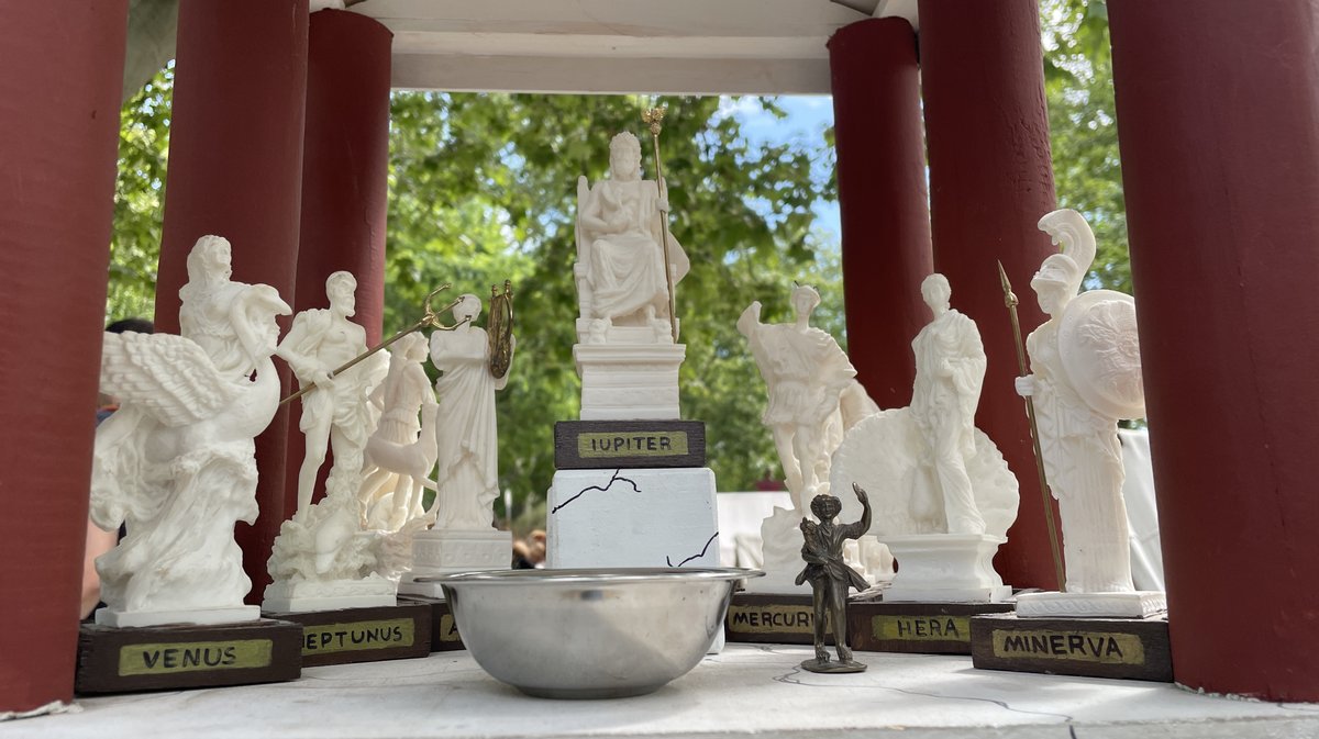 Fort des légionnaires pour les journées romaines 2026 (Photo Anthony Maurin)