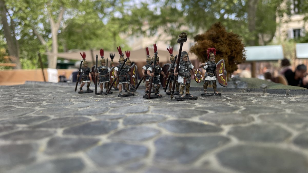 Fort des légionnaires pour les journées romaines 2026 (Photo Anthony Maurin)