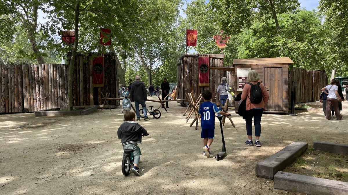 Fort des légionnaires pour les journées romaines 2026 (Photo Anthony Maurin)